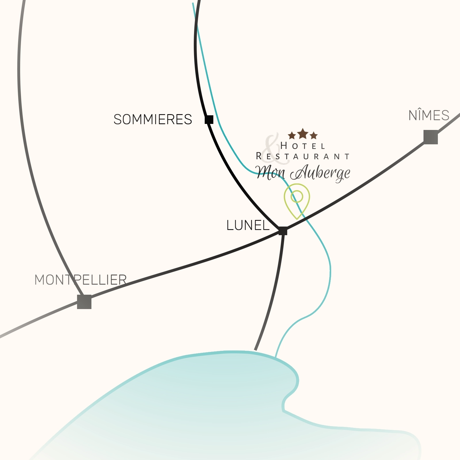 Carte d'accès à Mon Auberge